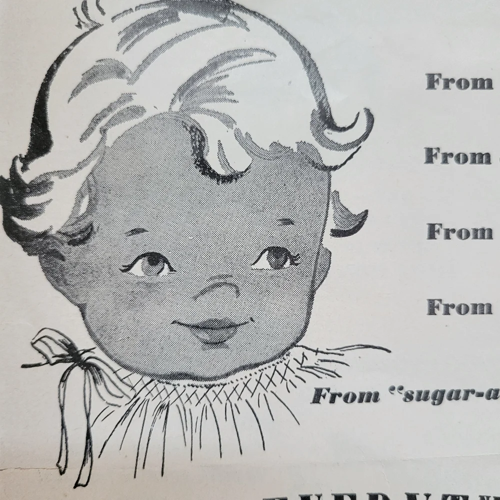 Vintage Baby Diaper Tiny Tot Ephemera ~ Baby Shower ~ Scrapbook ~ Crafts ~ FINAL